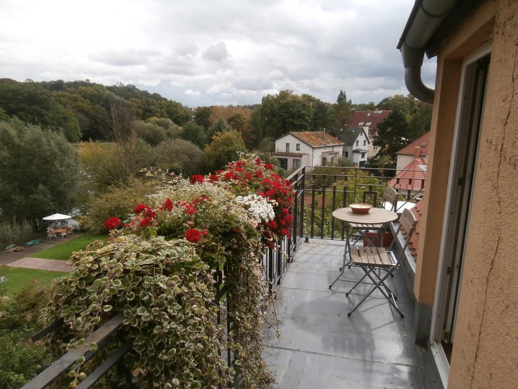 Ferienwohnung Saaleblick Halle  Exterior foto